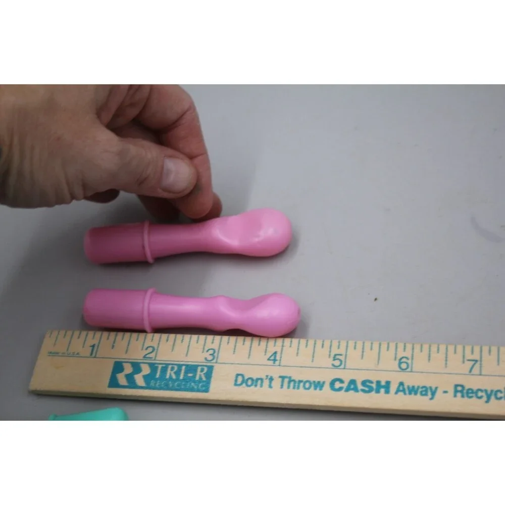 Learning Resources Spike Toy Hedgehog Replacement Spikes Lot of 2 Pastel Pink